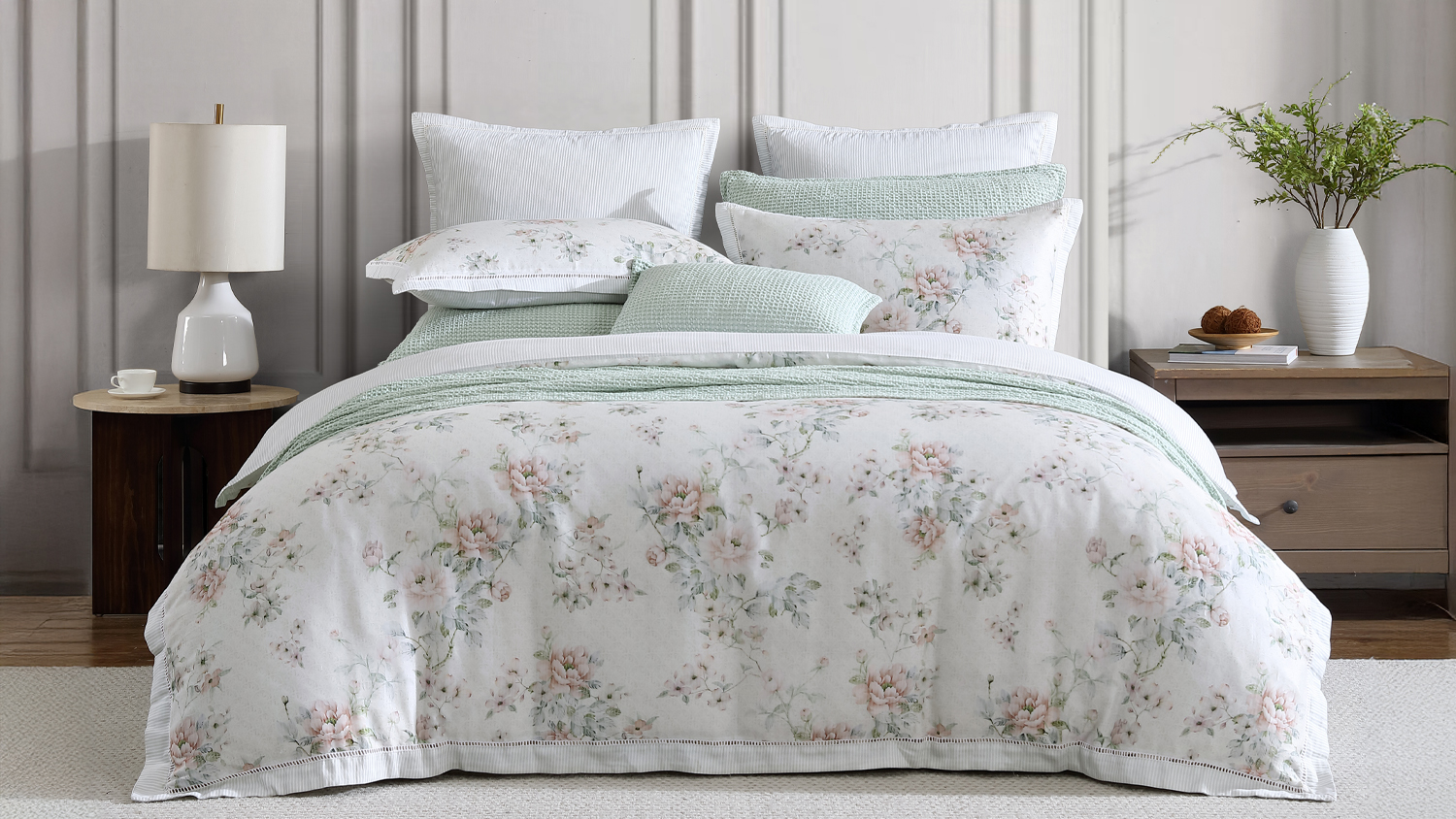 Liyana Frost Duvet Cover Set by Private Collection