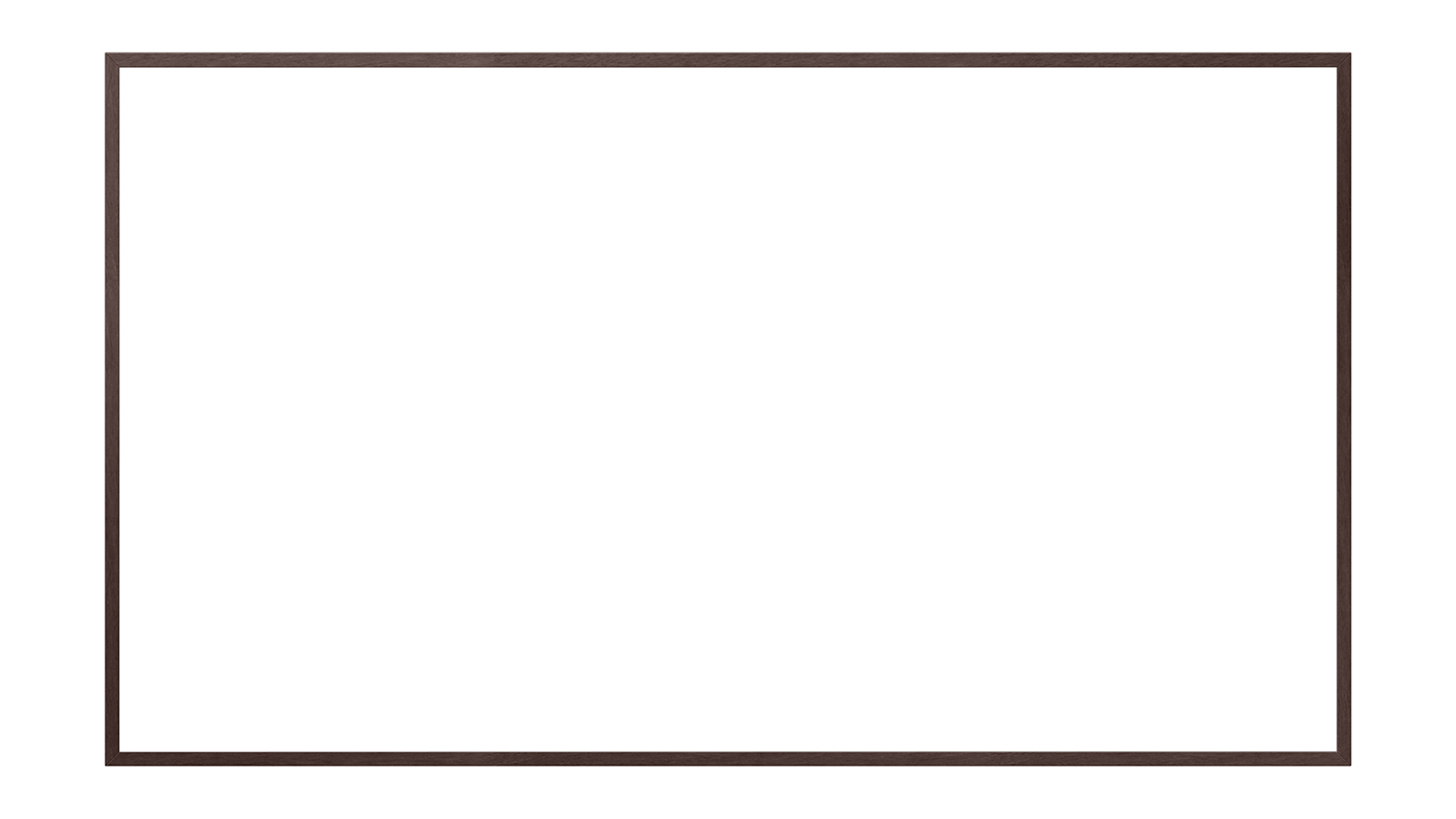 Samsung 75" The Frame Pro Bezel for 75LS03F/D/B/A - Brown (VG-SCFF75BWBXY)