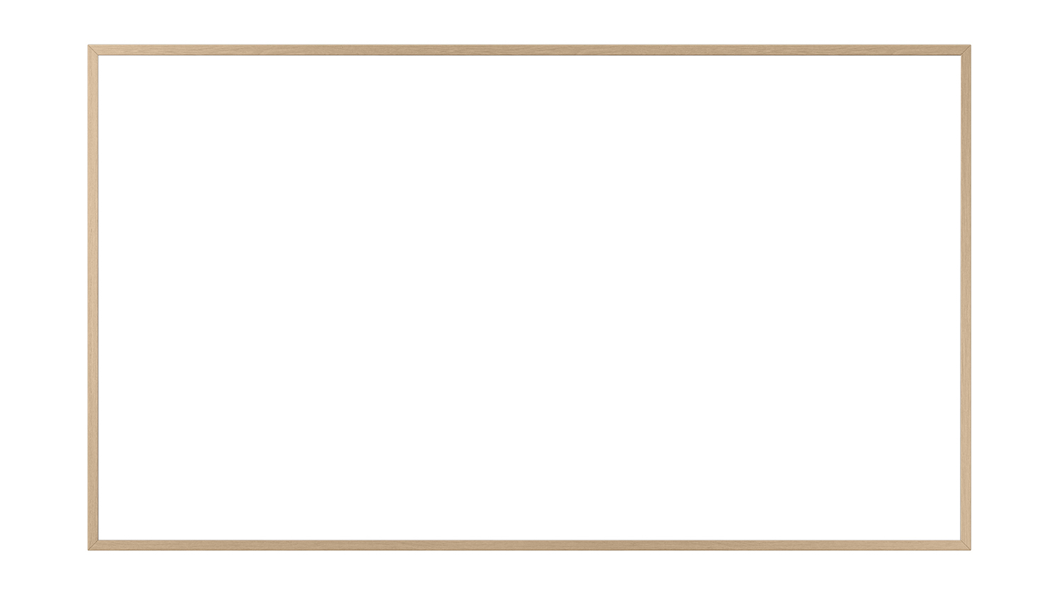Samsung 85" The Frame Pro Bezel for 85LS03F/D/B/A - Teak (VG-SCFF85TKBXY)