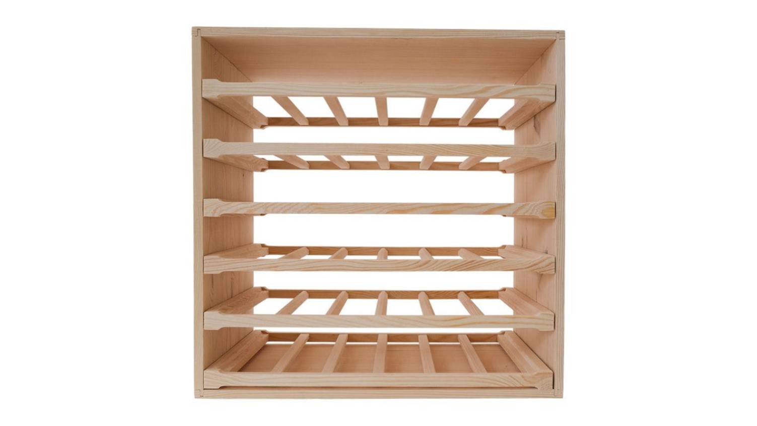 Wine Rack Store 36 Bottle Shelves Wine Rack - Natural Pine