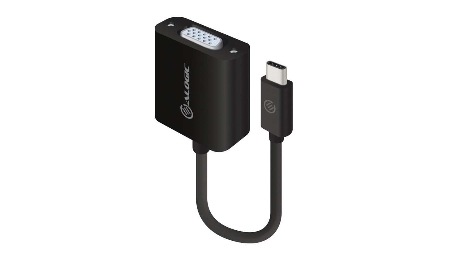 Alogic USB-C to VGA Adapter 15cm - Black (UCVGA-ADP)