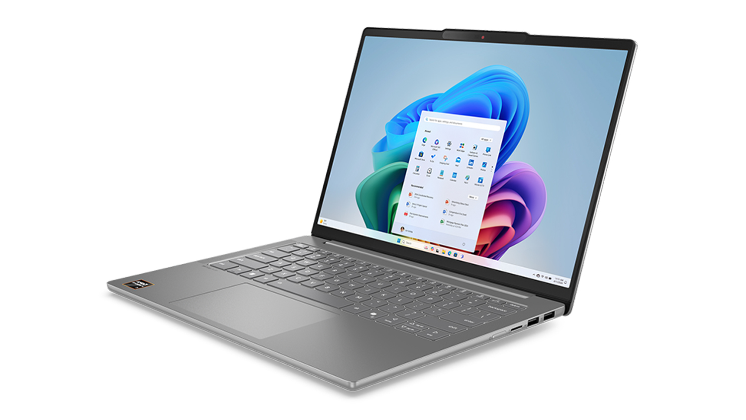 Lenovo IdeaPad Slim 5 (10th Gen) 14&quot; Laptop - AMD Ryzen AI 5 24GB-RAM 512GB-SSD Copilot+ PC - Luna Grey (83HX001AAU)