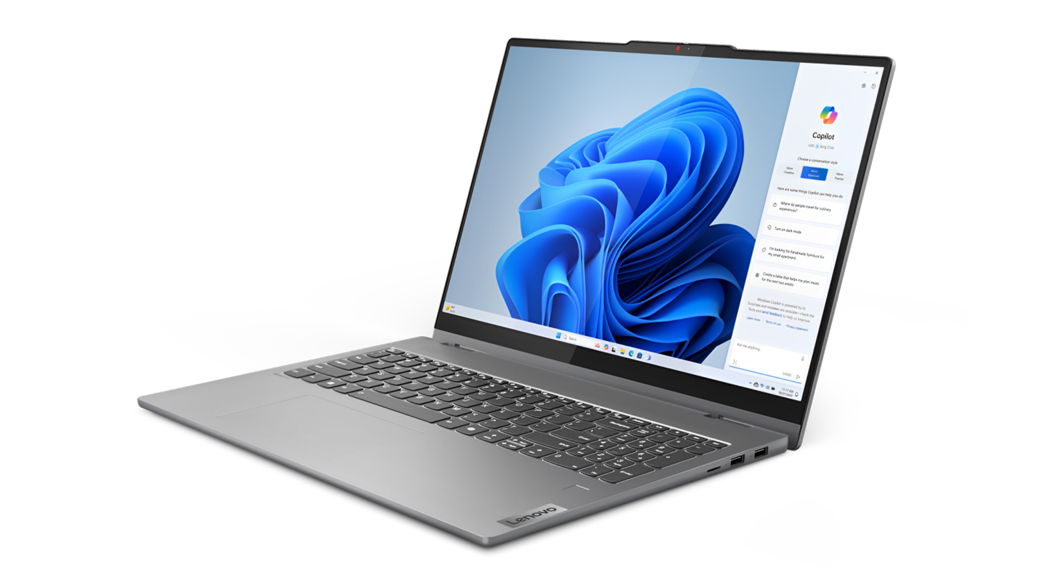 Lenovo IdeaPad 5 (9th Gen) 16" 2-in-1 Laptop - AMD Ryzen7 16GB-RAM 512GB-SSD - Luna Grey (83DS004SAU)