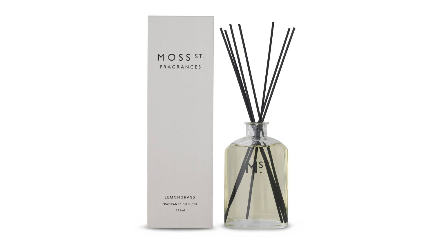 Moss St. 275ml Reed Diffuser - Lemongrass