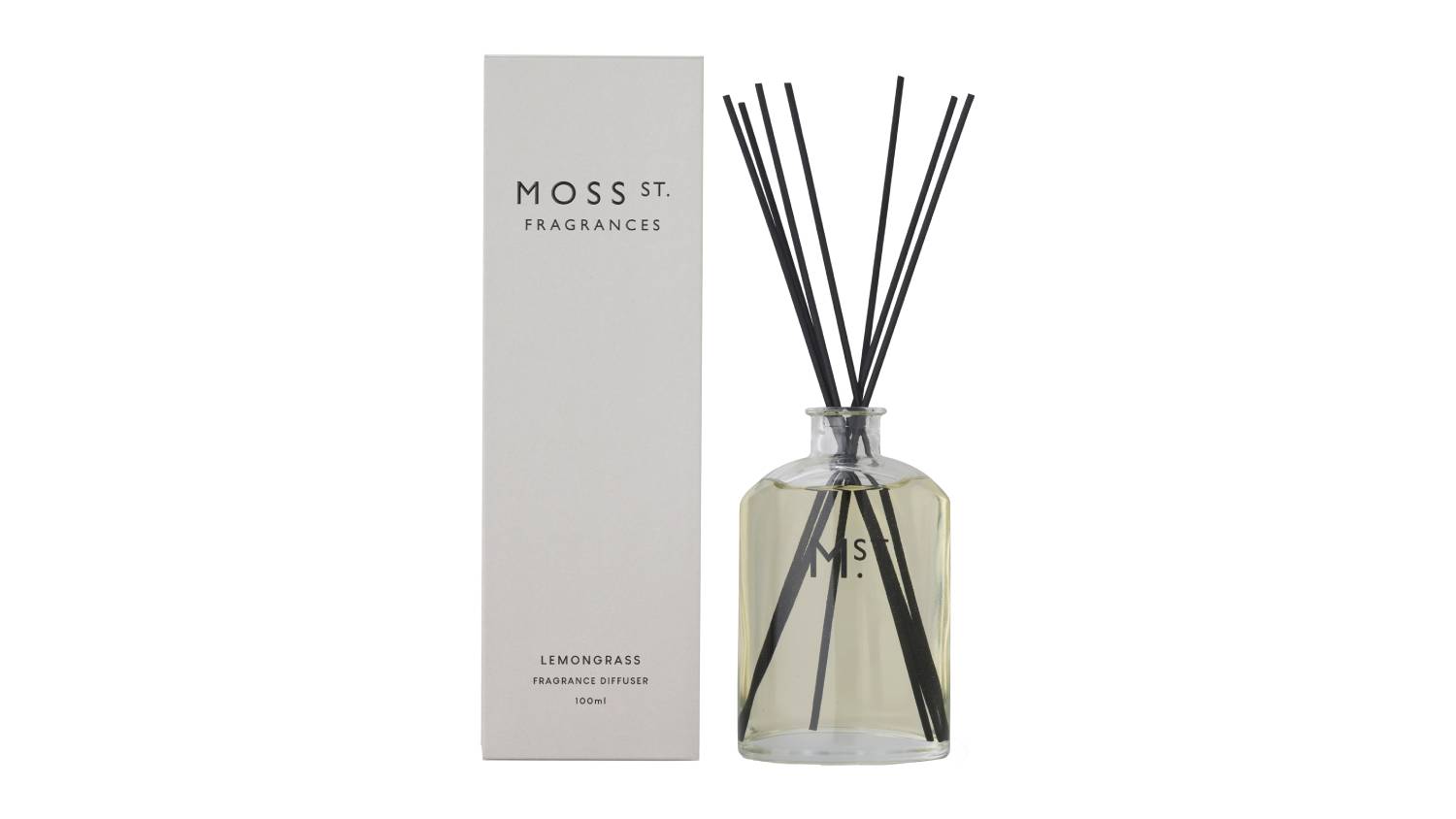 Moss St. 100ml Reed Diffuser - Lemongrass