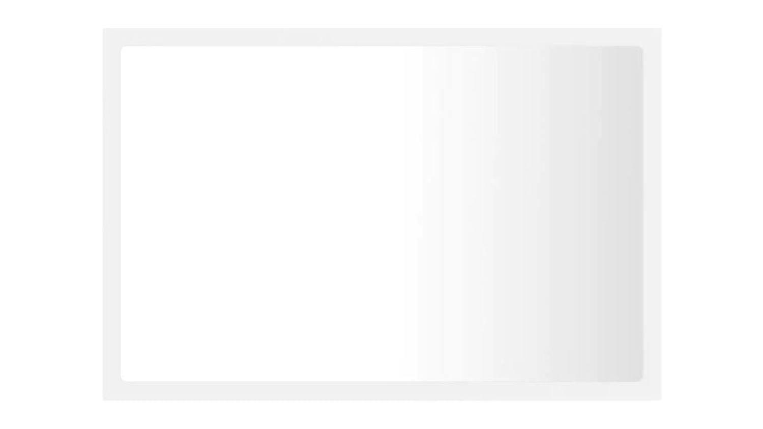 NNEVL LED Backlit Bathroom Mirror in 60 x 8.5 x 37cm