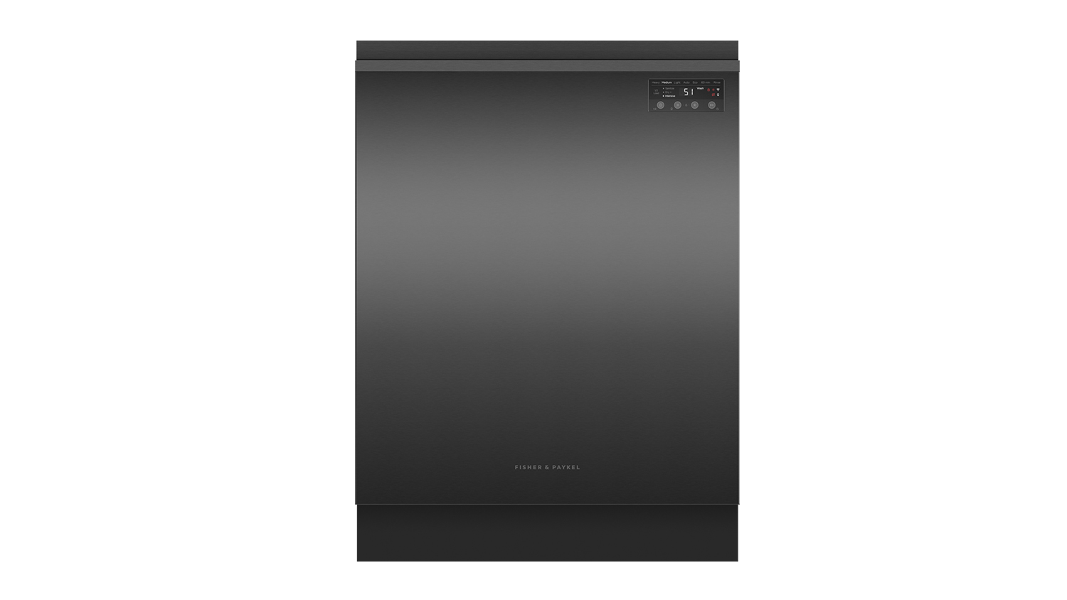 Fisher & Paykel 15 Place Setting Built-Under Dishwasher - Black Stainless Steel (DW60UN4B2)