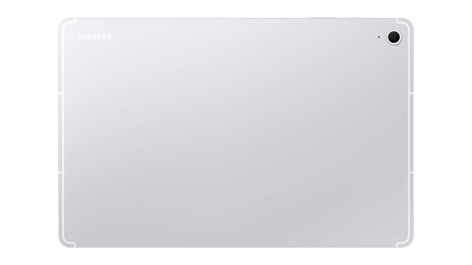 Samsung Galaxy Tab S10 FE+ 13.1" 128GB Wi-Fi Android Tablet - Silver (with Keyboard Cover Slim)