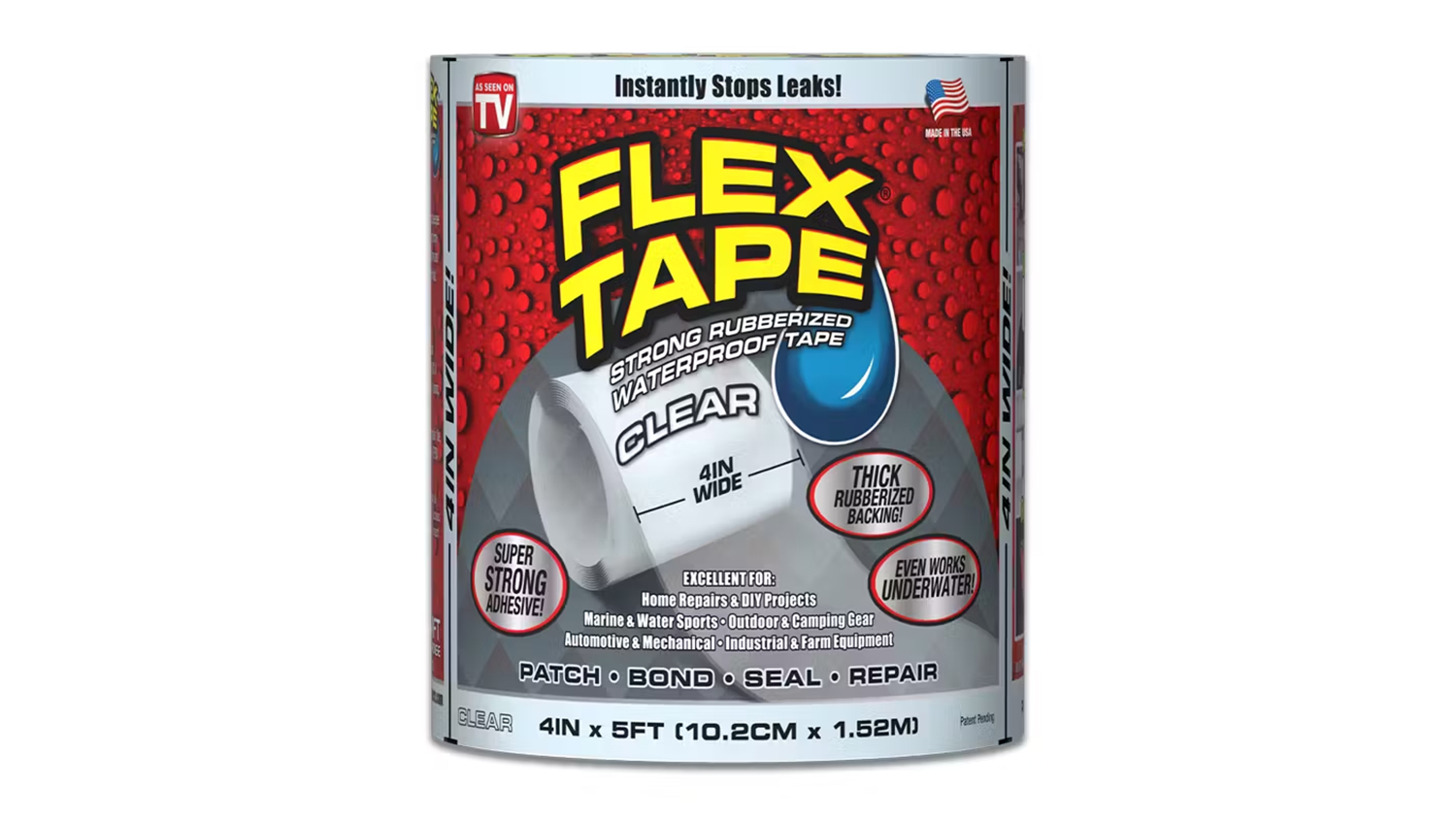 Flex Tape Adhesive Tape 10cm - Clear