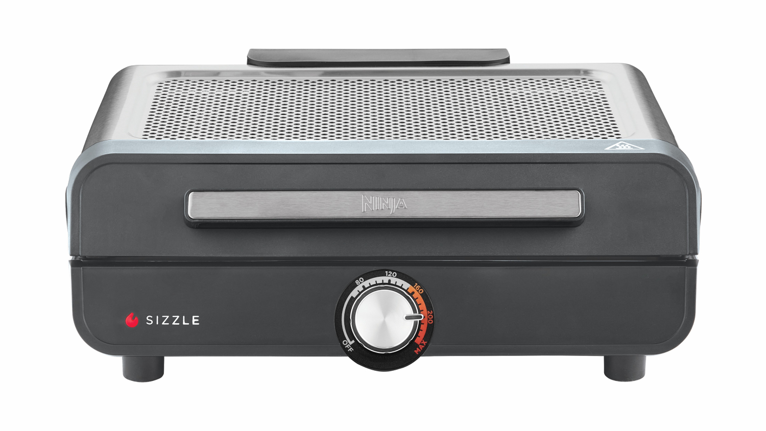 Ninja Sizzle Indoor Grill & Griddle - Grey/Stainless Steel (GR101)
