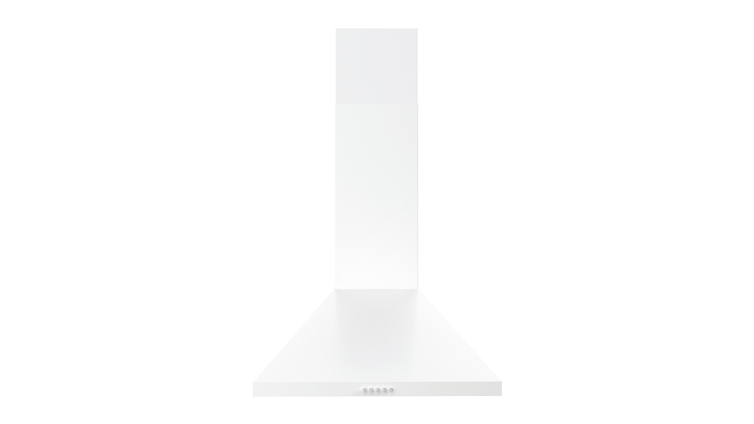 Haier 60cm Pyramid Chimney Wall Mounted Rangehood - White (HCH60PLW1)