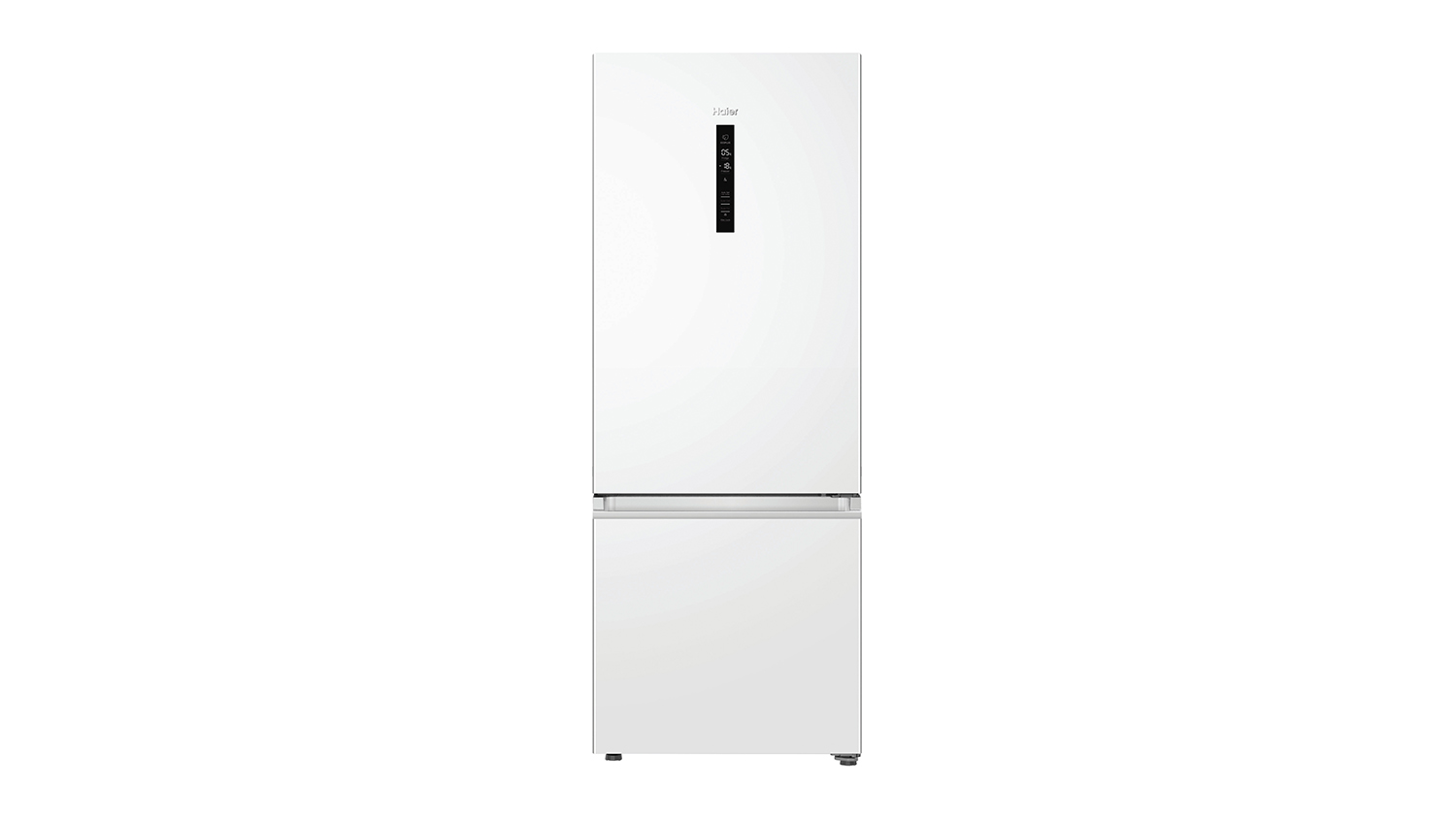 Haier 309L Bottom Mount Fridge Freezer - White (HRF318BW)