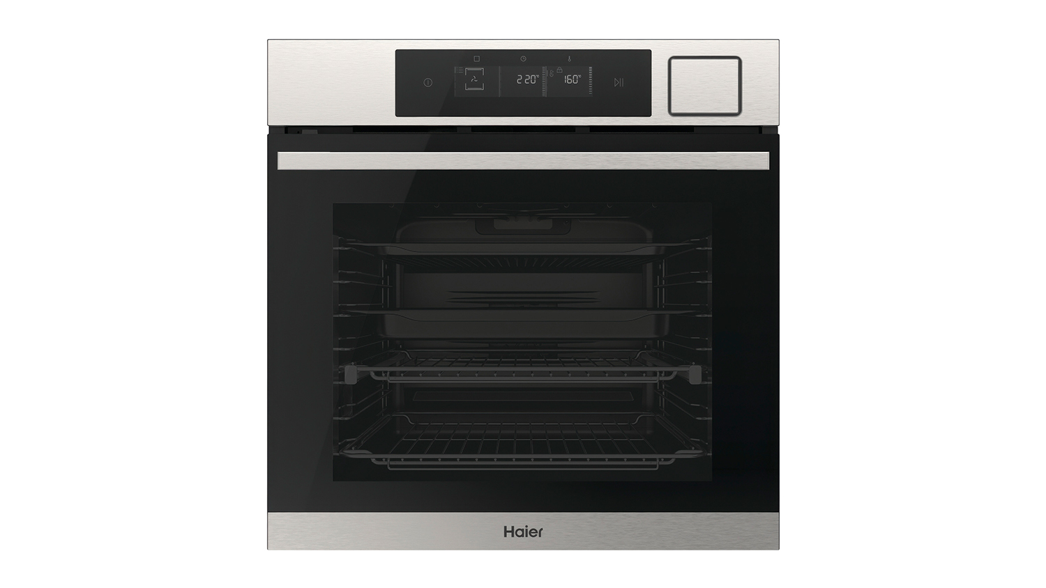 Haier 60cm Built-In Steam Oven with 14 Functions - Stainless Steel (HWO60S16TPX5)