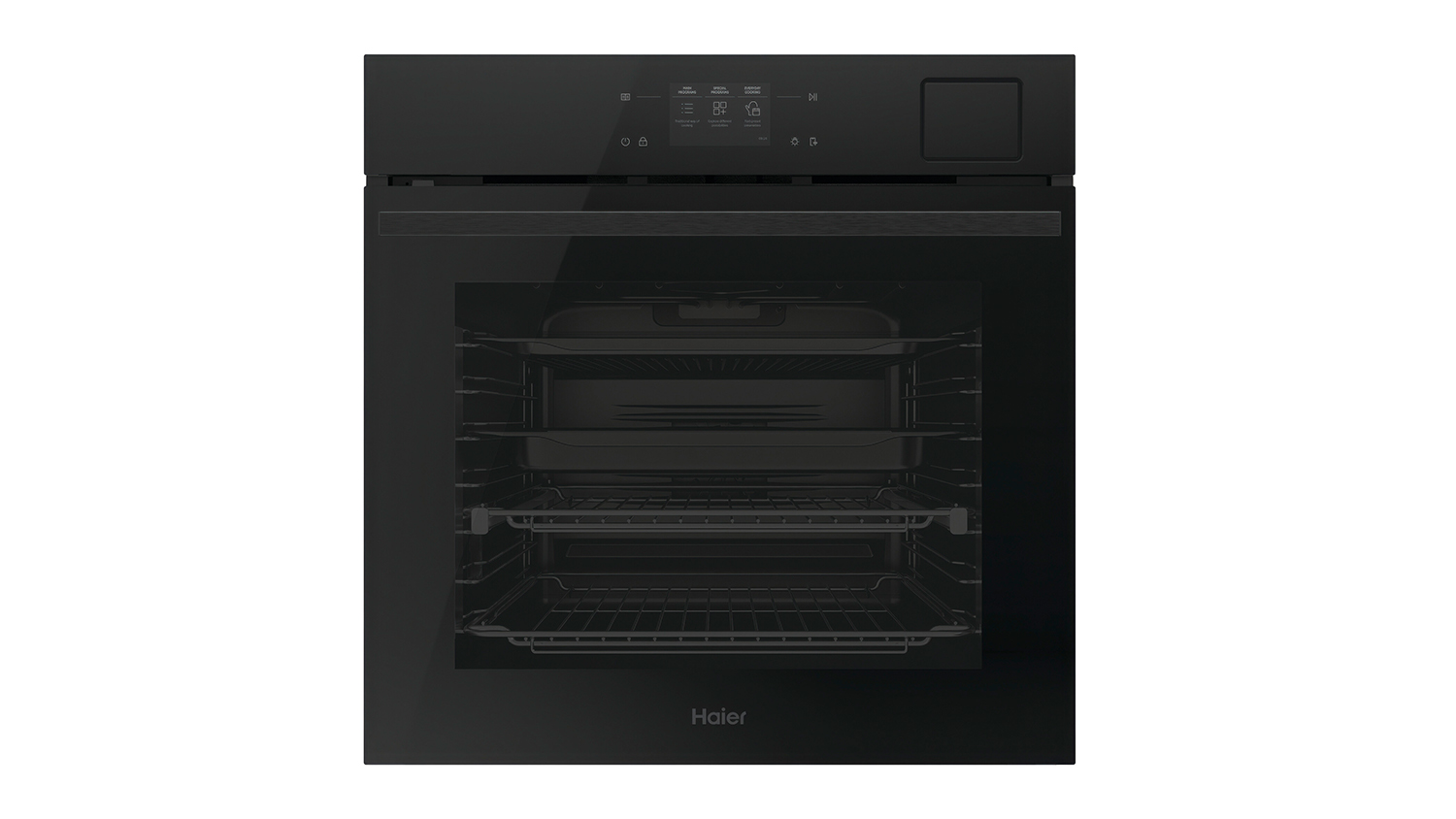 Haier 60cm Built-In Steam Oven with 20 Functions - Black (HWO60S25TTPB5)