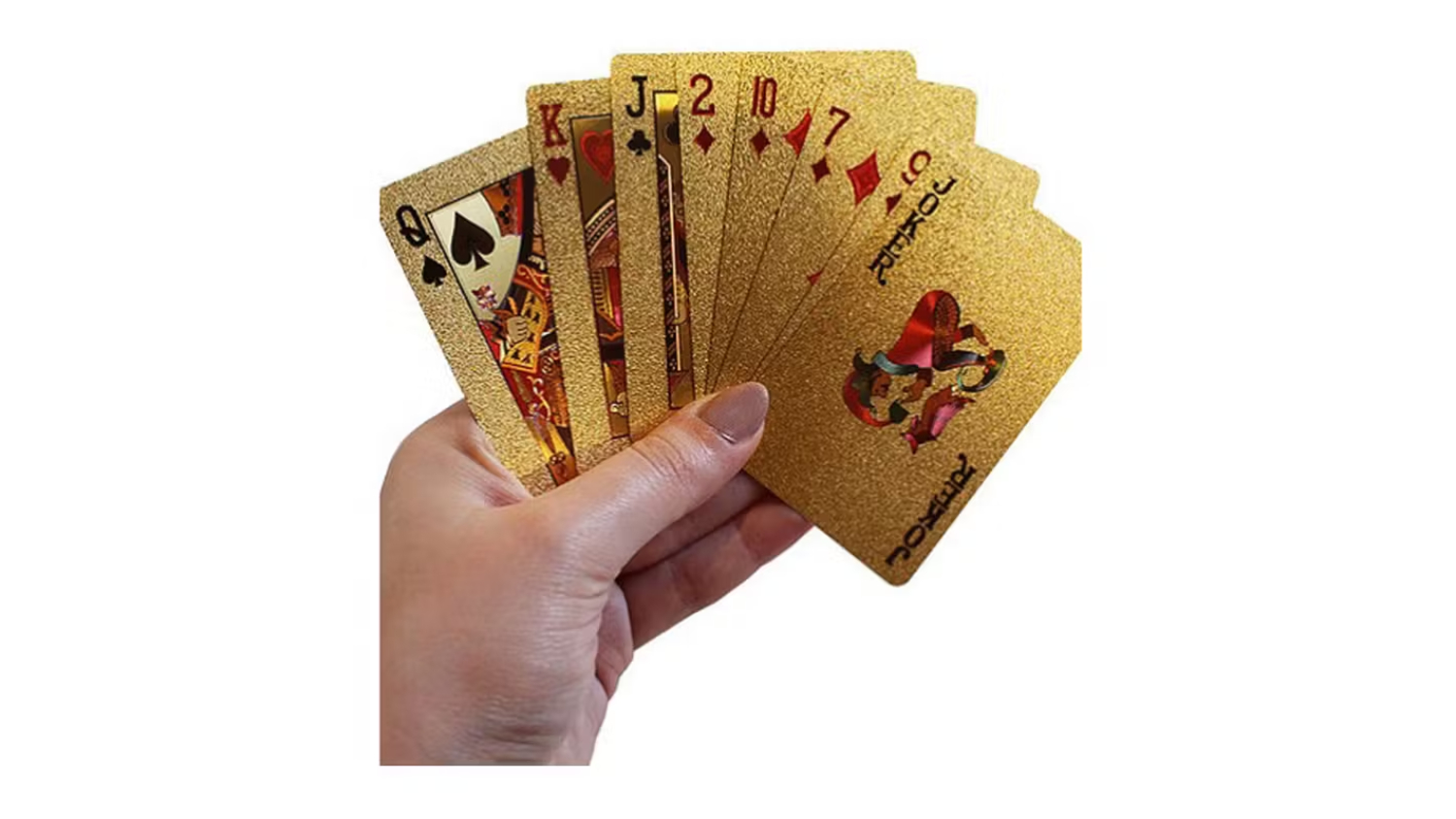 Dal Rossi Gold Playing Cards