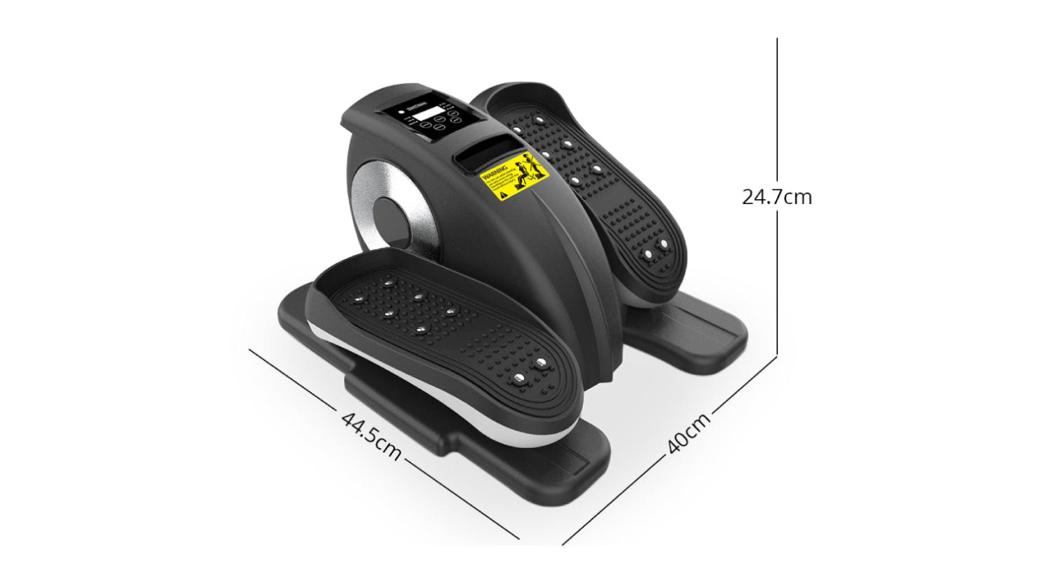 TSB Living Underdesk Mini Exercise Bike - White