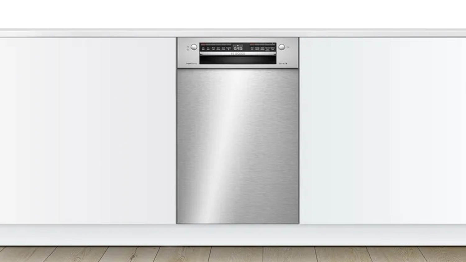 Bosch 11 Place Setting Built-Under Dishwasher - Stainless Steel (SPU6IMS01A)