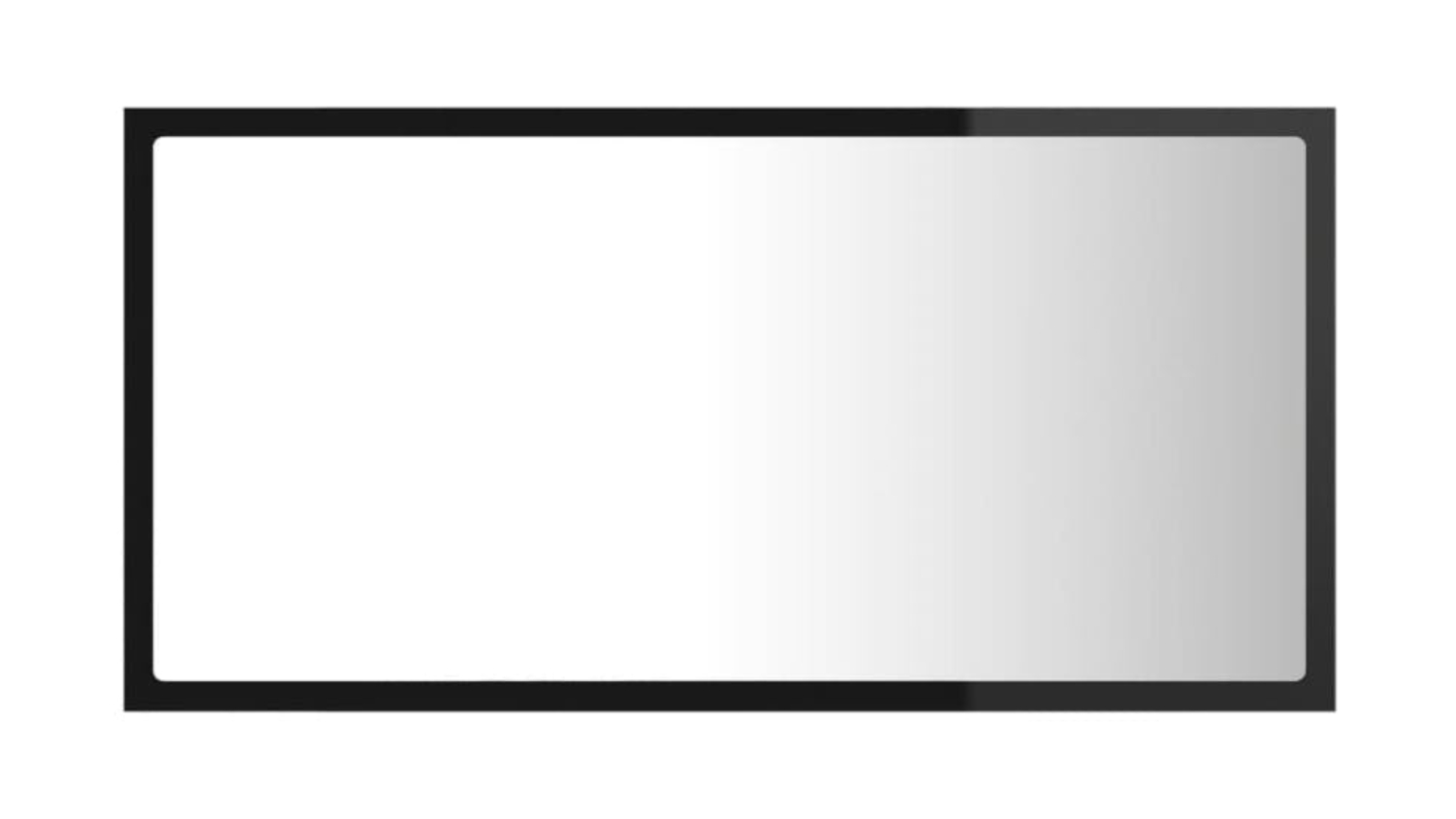 NNEVL LED Backlit Bathroom Mirror in 80 x 8.5 x 37cm