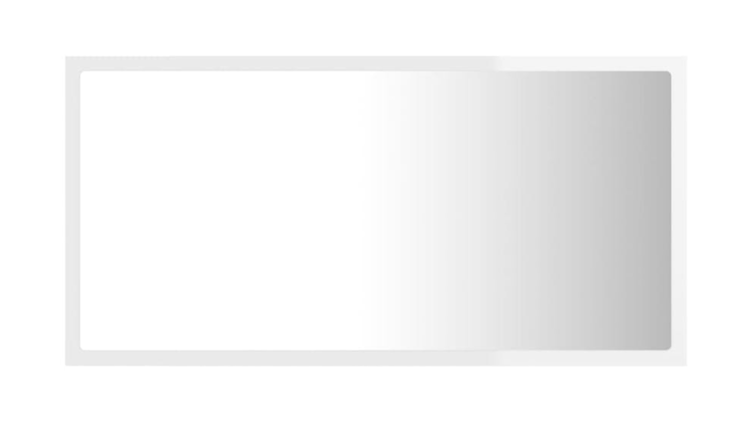 NNEVL LED Backlit Bathroom Mirror in 80 x 8.5 x 37cm