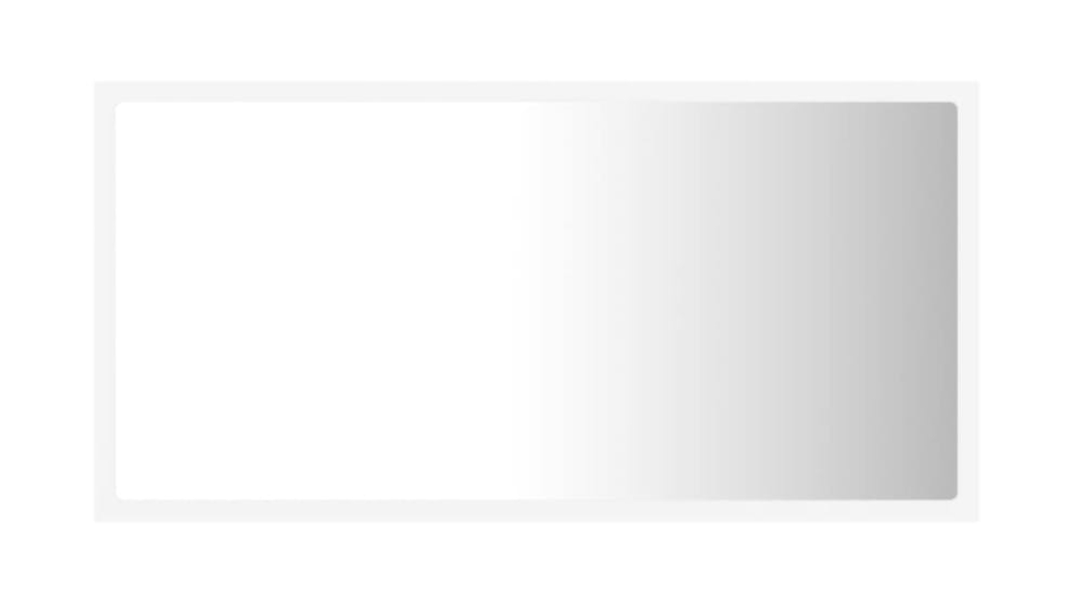 NNEVL LED Backlit Bathroom Mirror in 80 x 8.5 x 37cm