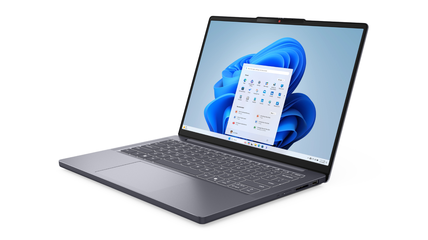 Lenovo IdeaPad Slim 3 (10th Gen) 14" Laptop - Intel Core i5 8GB-RAM 512GB-SSD - Luna Grey (83K0000YAU)