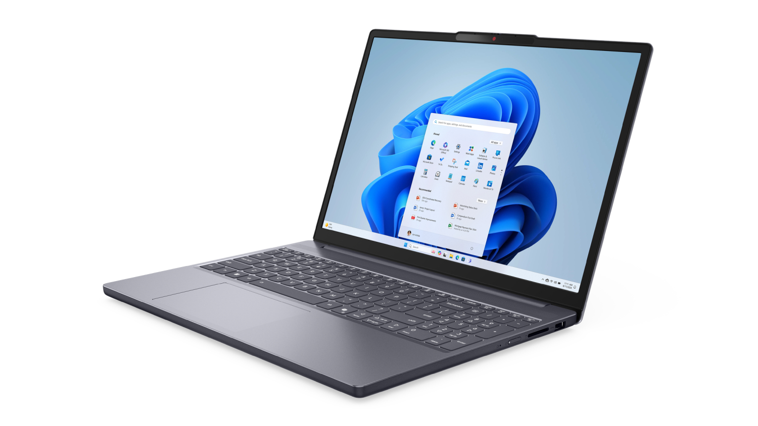 Lenovo IdeaPad Slim 3 (10th Gen) 15.3" Laptop - Intel Core i7 16GB-RAM 1TB-SSD - Luna Grey (83K1006YNZ)