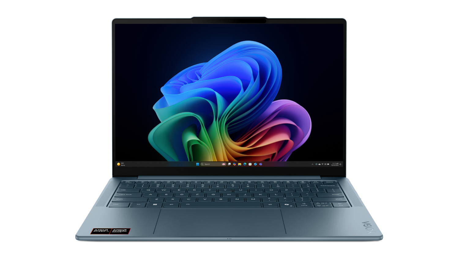 Lenovo Yoga Slim 7 (10th Gen) 14" Laptop - AMD Ryzen AI 7 32GB-RAM 1TB-SSD Copilot+ PC - Tidal Teal (83JY000KAU)