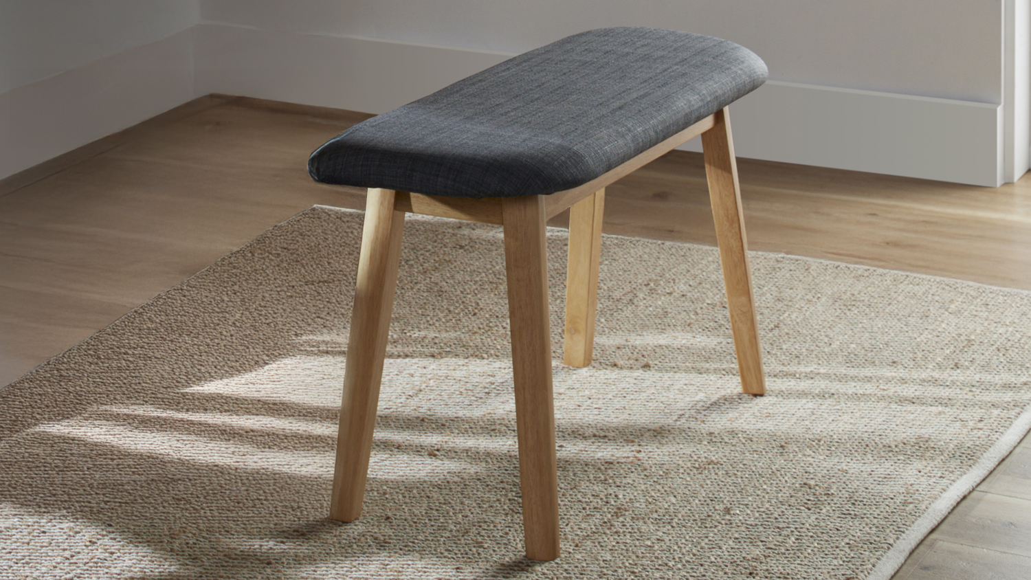 Zara Dining Bench - Grey