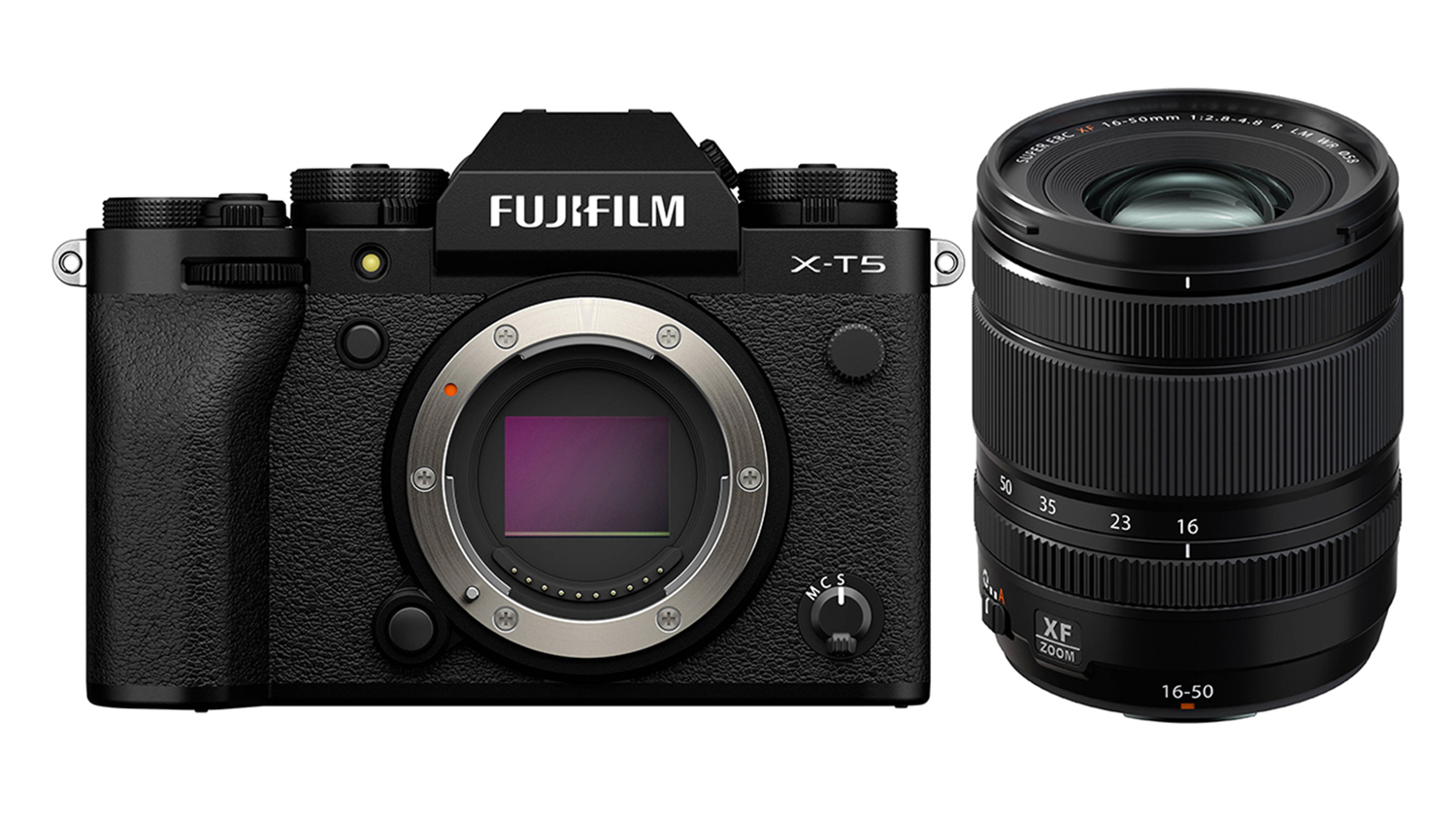 Fujifilm X-T5 Mirrorless Camera with XF 16-50mm f/2.8-4.8 R LM WR Lens - Black