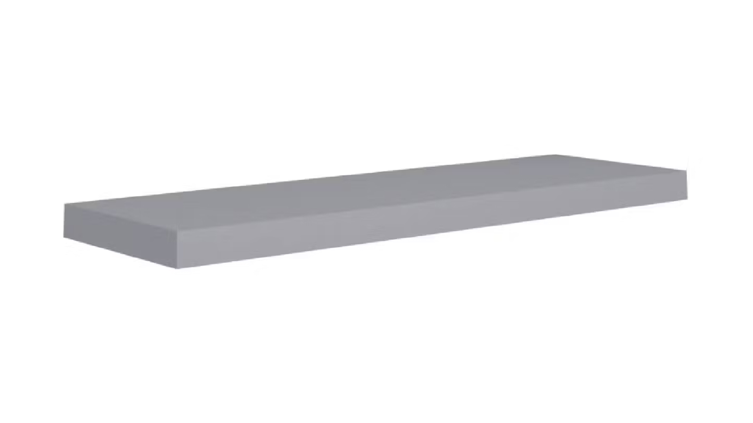 NNEVL Ledge Wall Shelves 80 x 23.5 x 3.8cm - Grey