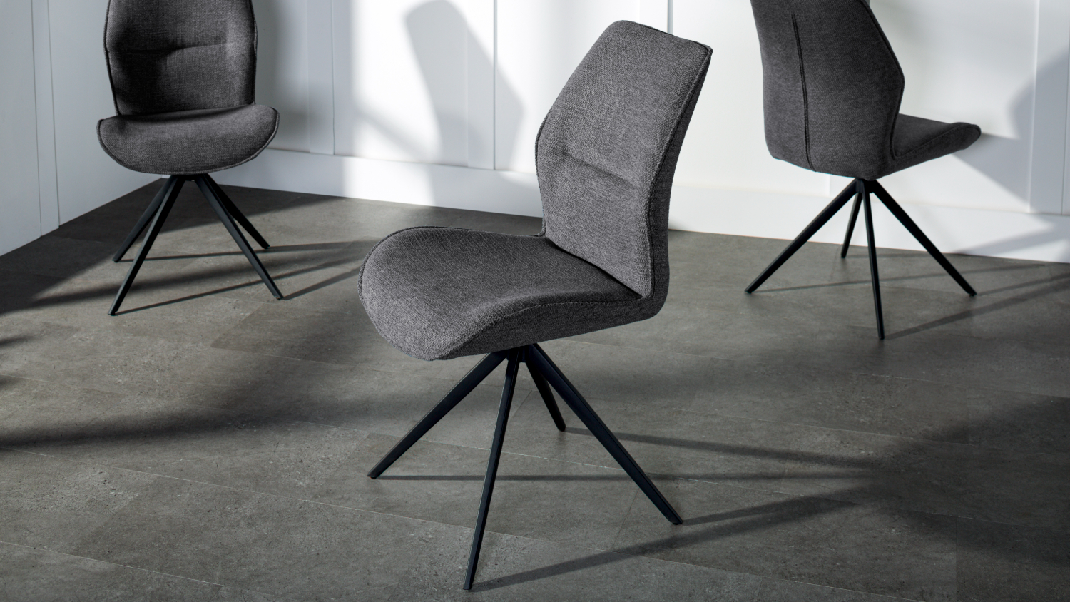 Zirco Dining Chair - Charcoal