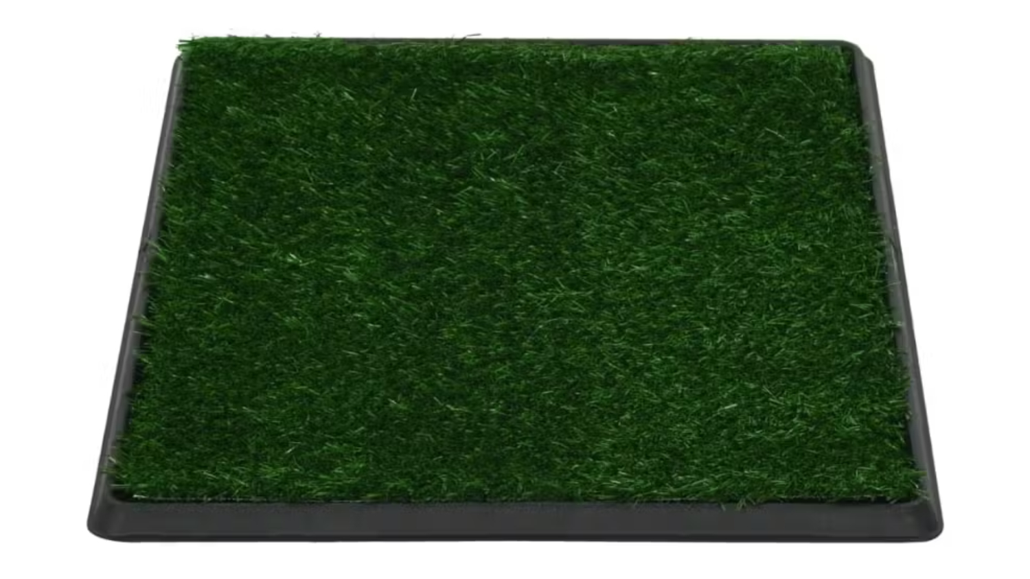 NNEVL Pet Toilet with Tray Artificial Grass 64 x 51 x 3cm