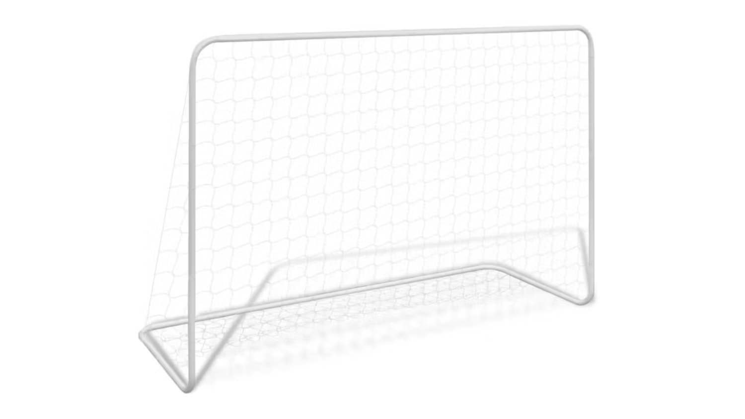 NNEVL Soccer Goal with Net 182 x 61 x 122cm - White