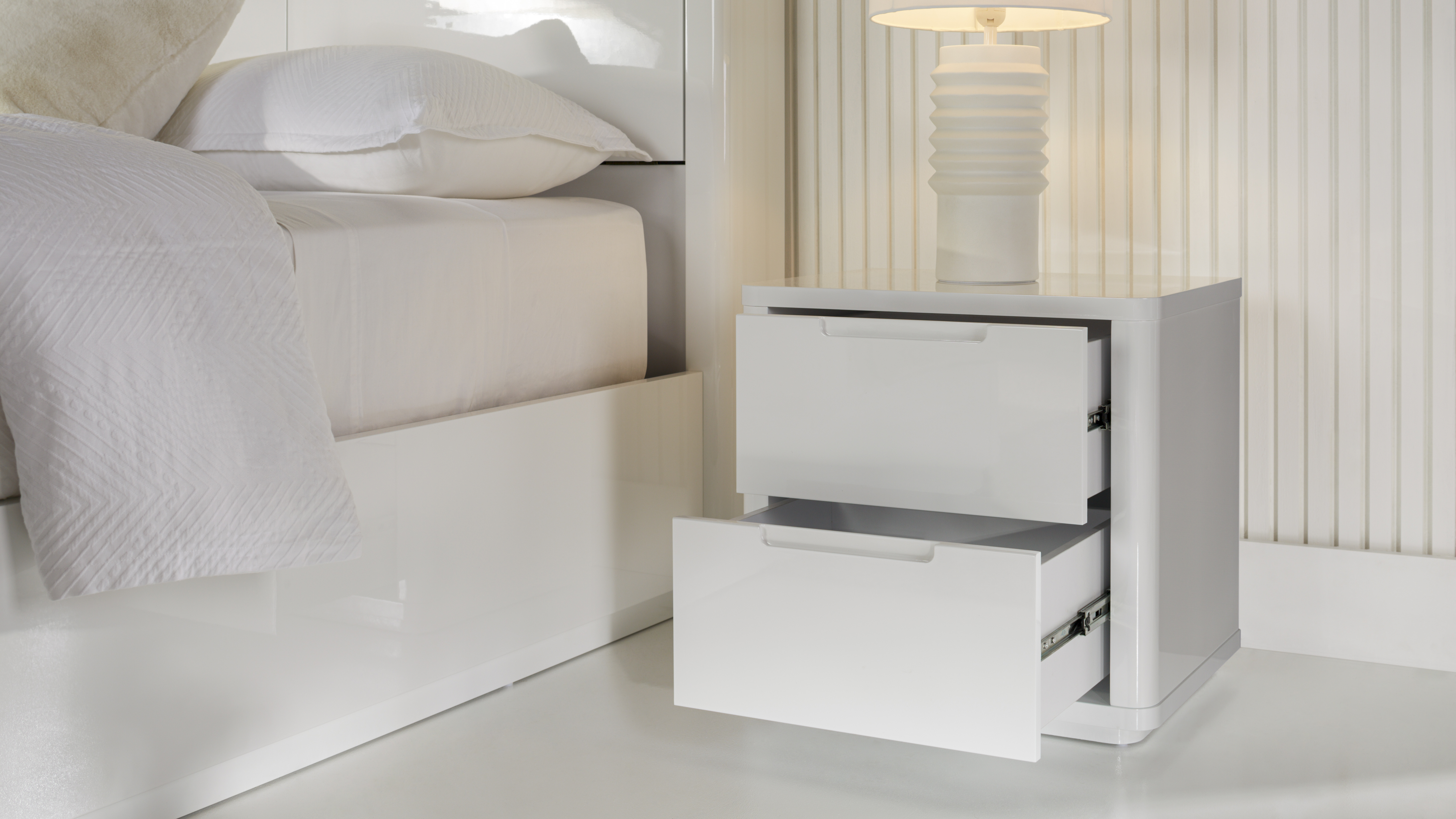 Adanya 2 Drawer Bedside Table