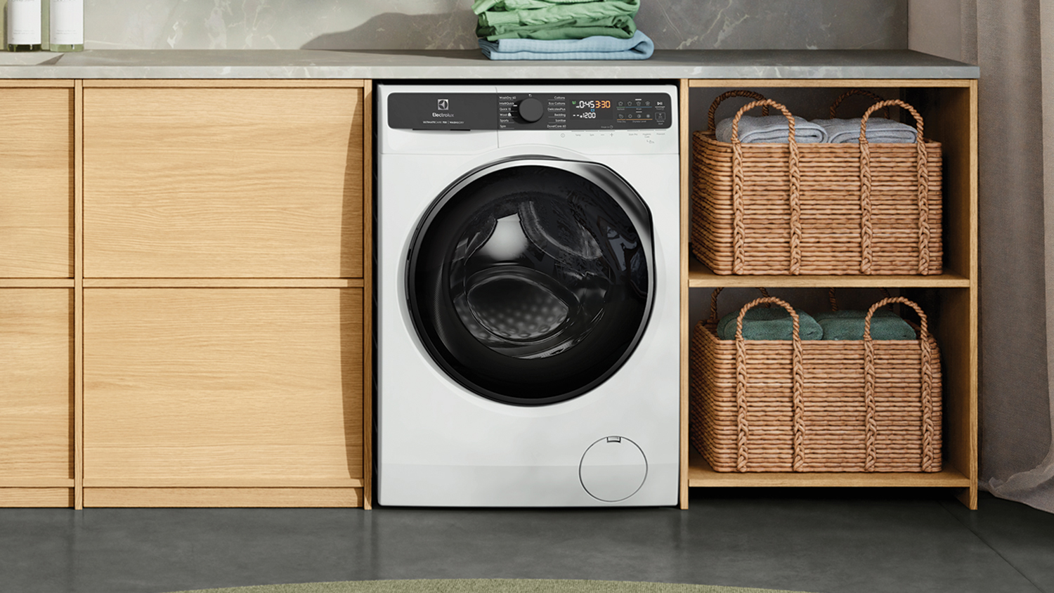 Electrolux 10kg Front Loading Washing Machine & 6kg Dryer Combo - White (EWW1043R7WC)