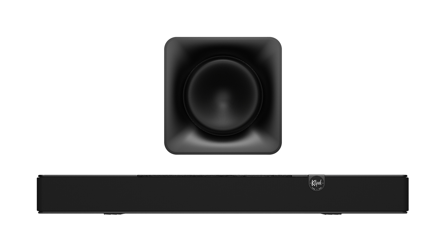 Klipsch 2.1 Channel Soundbar & Subwoofer Entertainment Package - Black