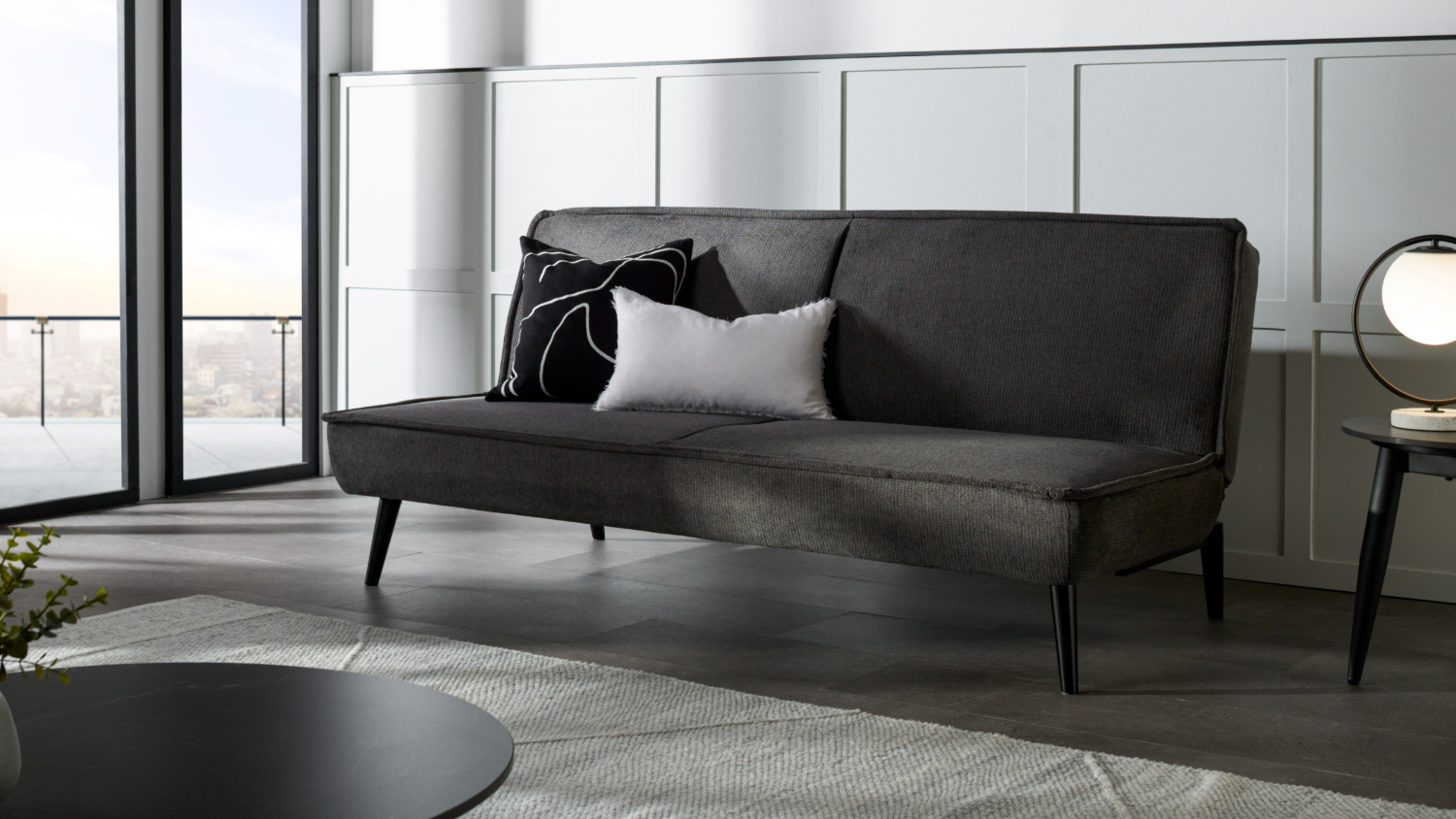 Atomic Sofa Bed - Dark Grey