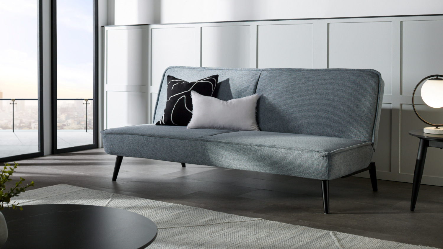 Atomic Sofa Bed - Light Blue