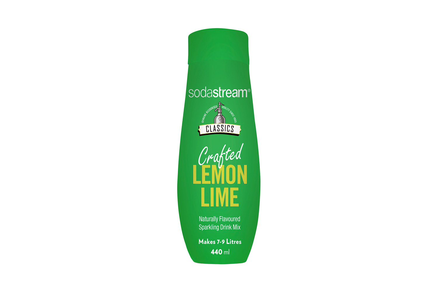 SodaStream Crafted Classic Lemon Lime Soda Mix Harvey Norman New Zealand