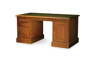 Waihi Presidents Desk - Inlaid Top by Coastwood Furniture