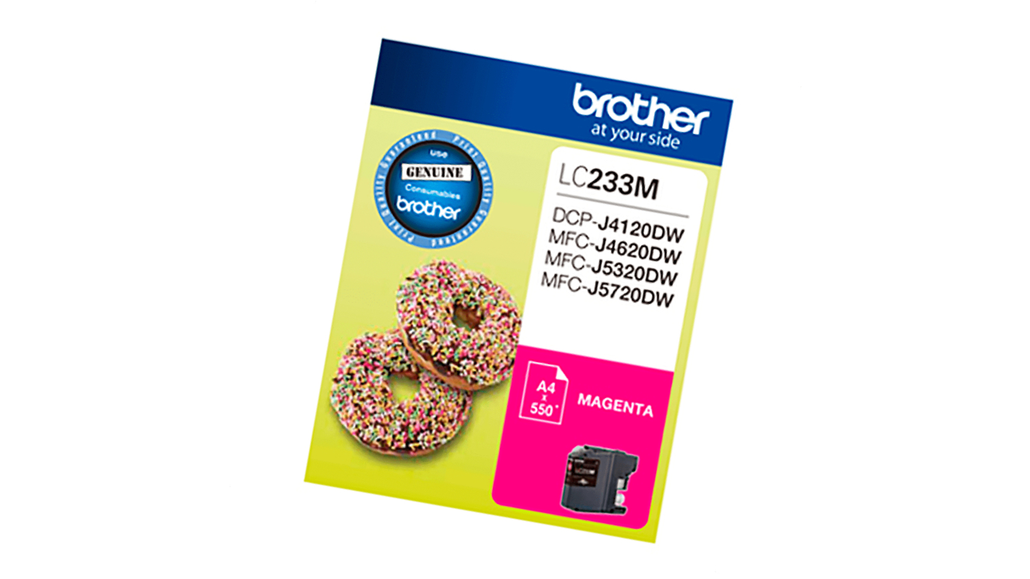 Brother Printer Ink Cartridge - Magenta (LC233)