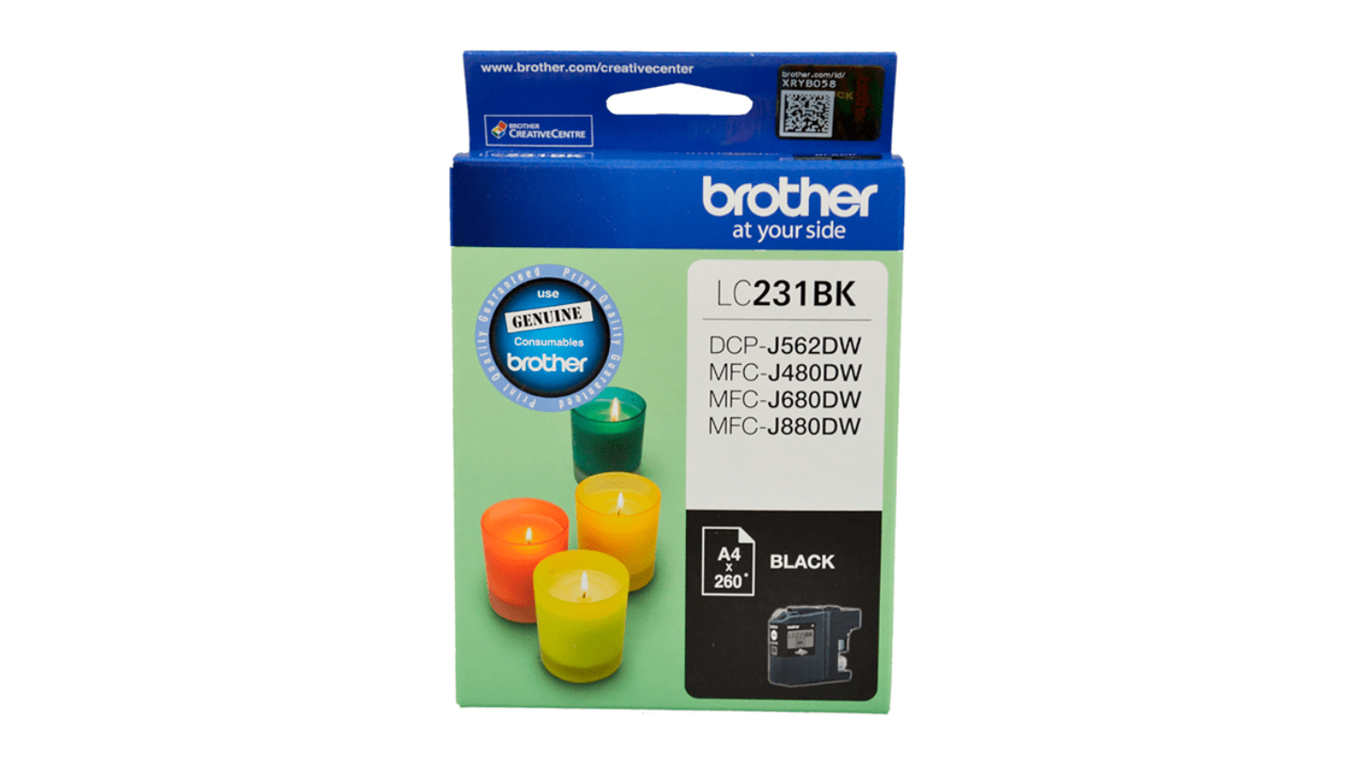 Brother Printer Ink Cartridge - Black (LC231)