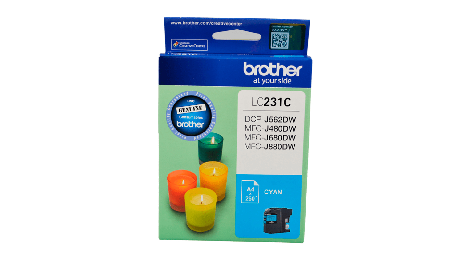 Brother LC231 Cyan Printer Ink Cartridge