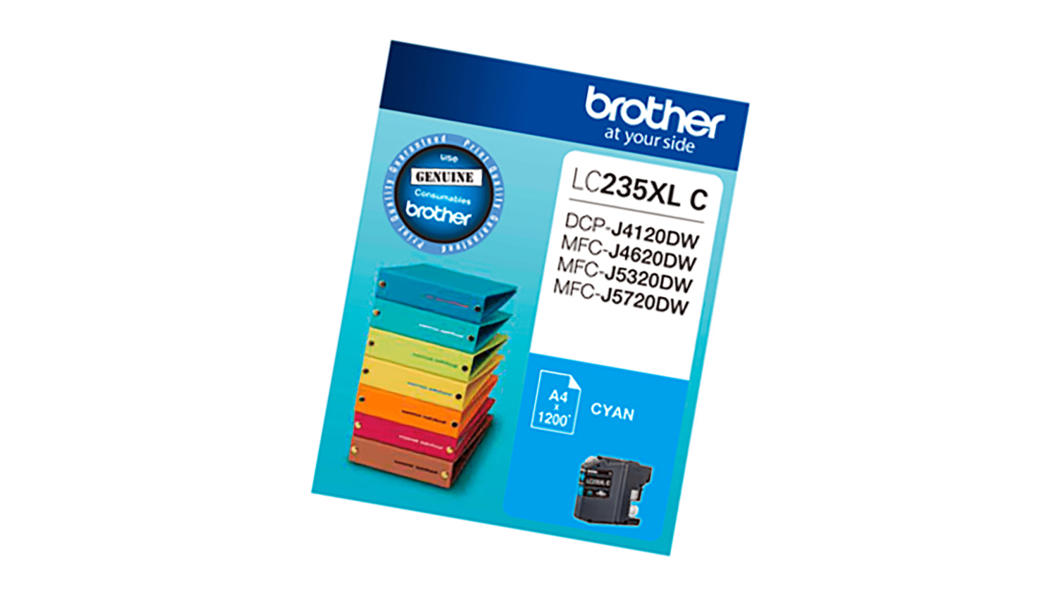 Brother Printer Ink Cartridge - Cyan (LC235XL)