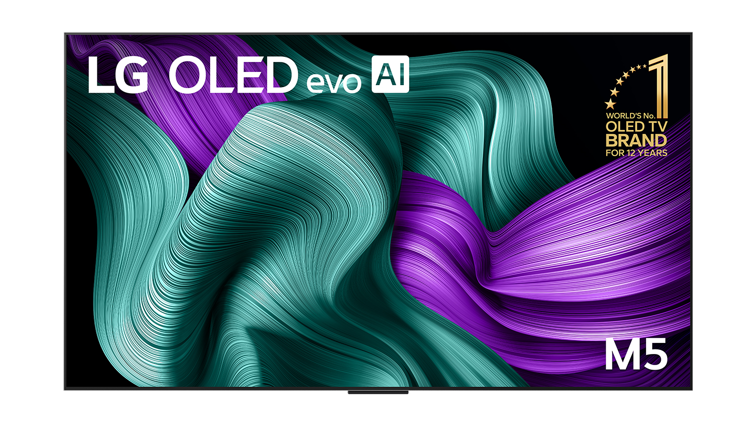 LG 77" M5 Smart 4K OLED evo AI TV (2025) with webOS 25