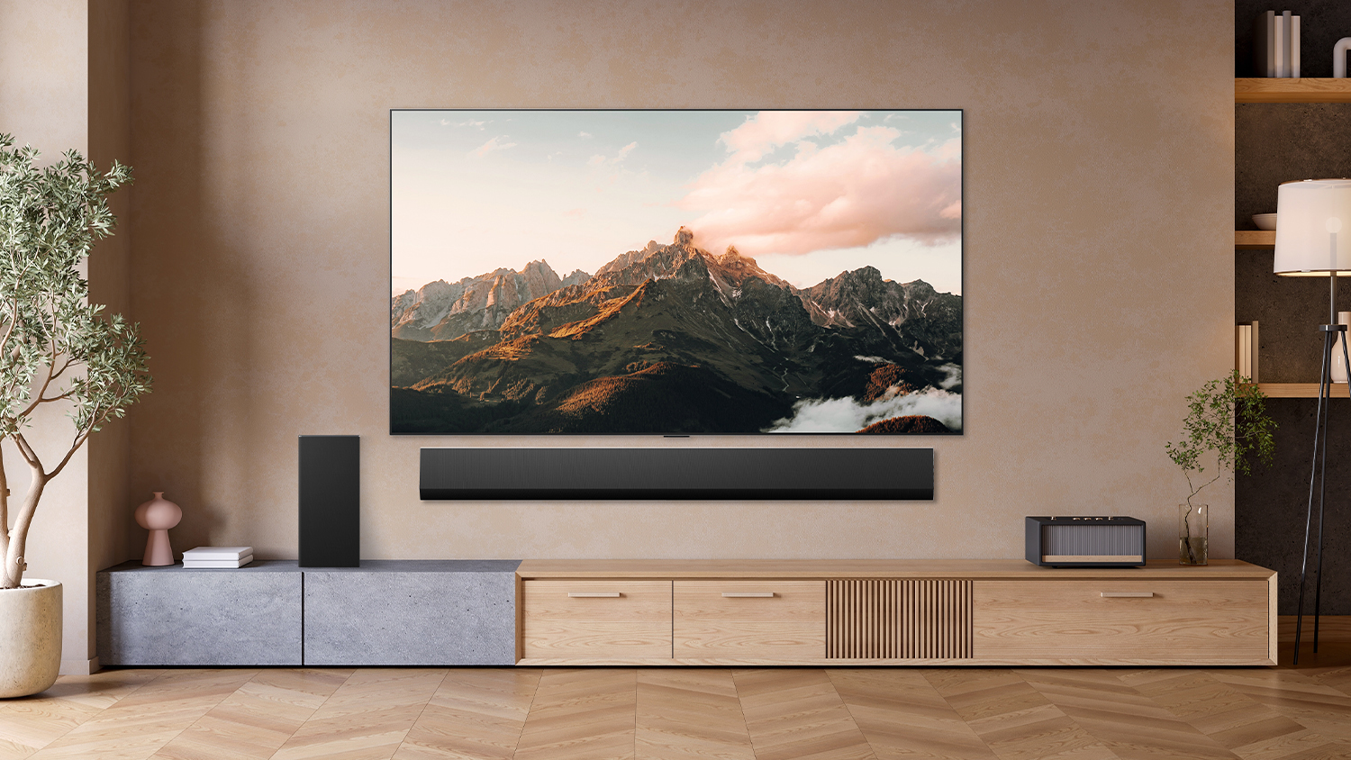 LG 77" M5 Smart 4K OLED evo AI TV (2025) with webOS 25