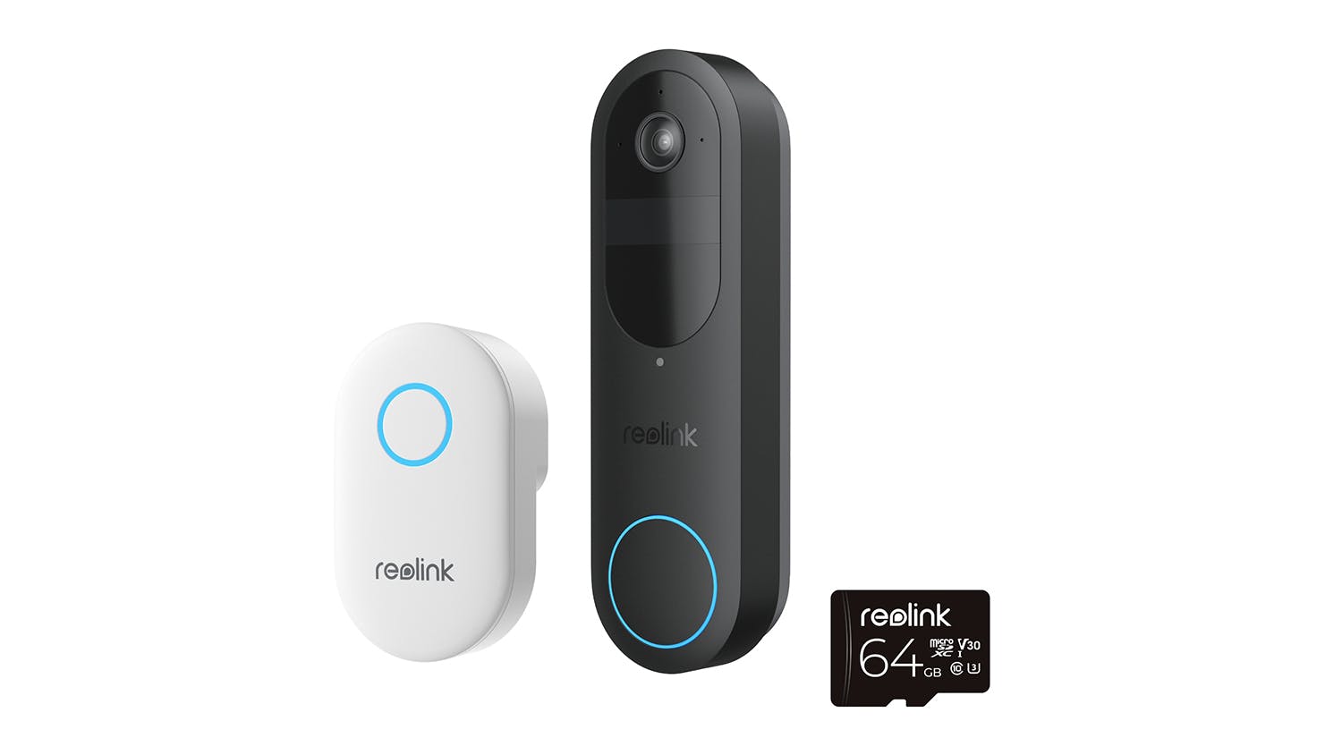Reolink Battery Video Doorbell WiFi Smart 2K+ Plug-in Wi-Fi Video