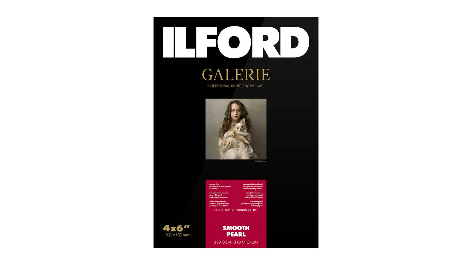 Ilford Galerie Smooth Pearl 4 x 6" 310gsm Photo Paper - 100 Sheets