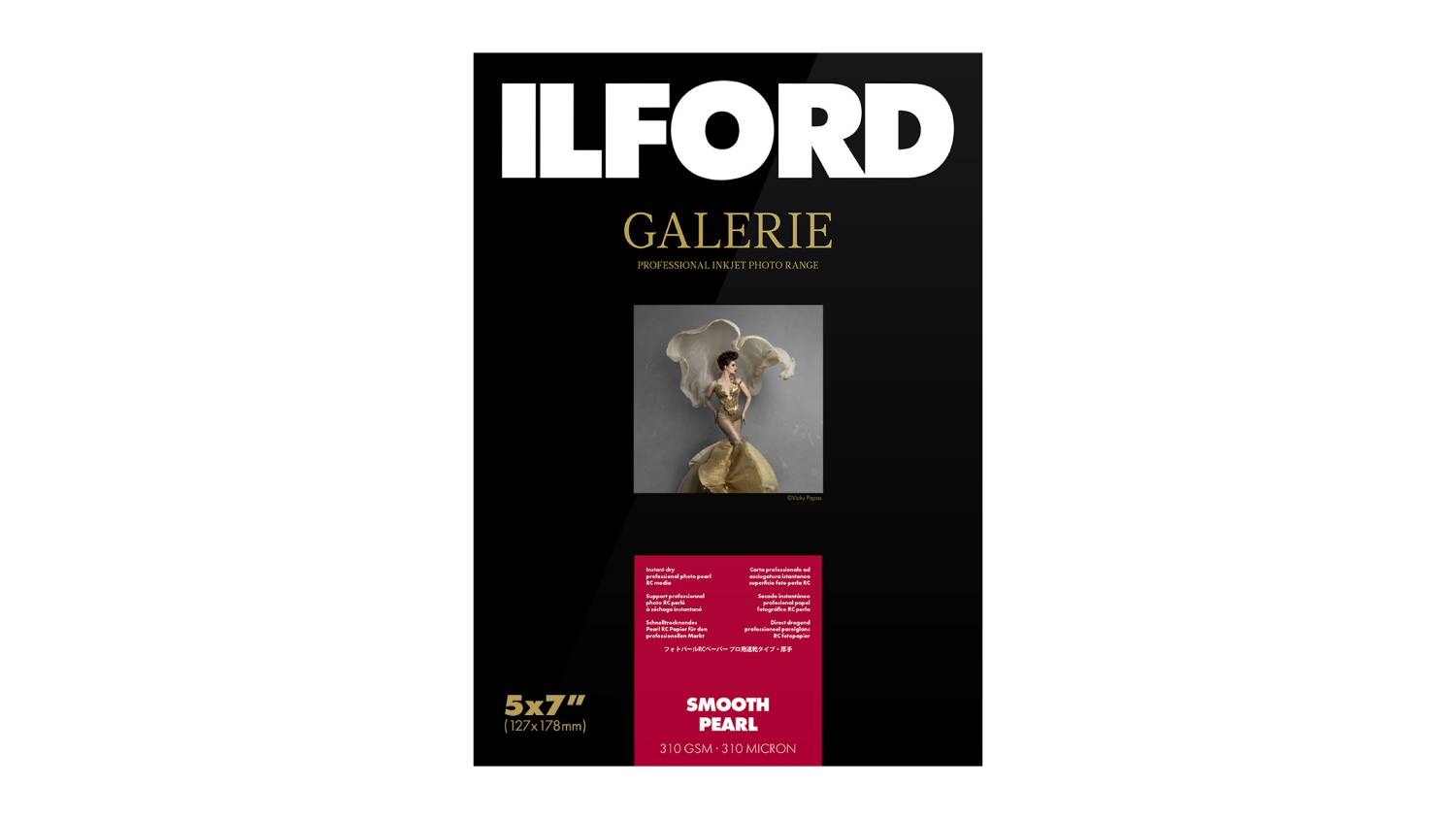 Ilford Galerie Smooth Pearl 5 x 7" 310gsm Photo Paper - 100 Sheets