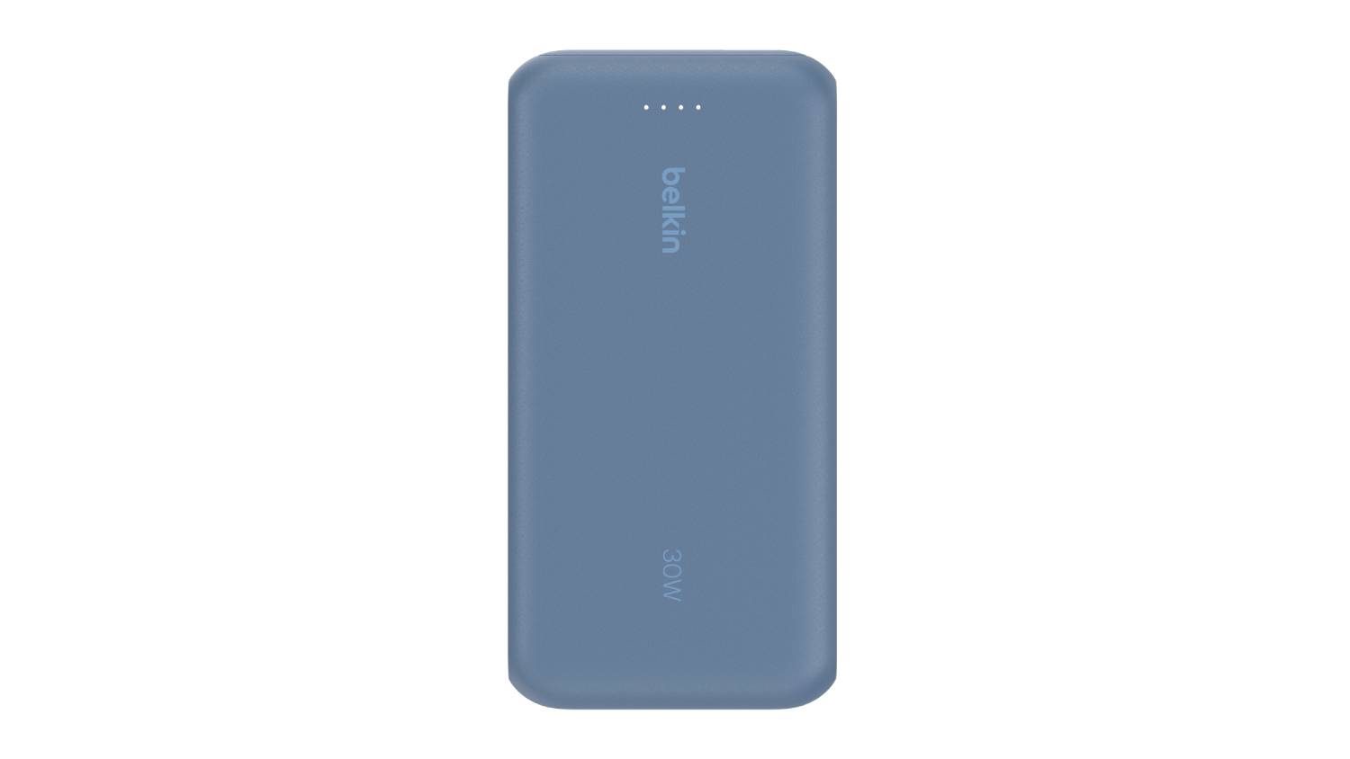 Belkin BoostCharge 20,000mAh 2-Port USB-C & USB-A Power Bank with Integrated USB-C Cable - Blue (BPB024fqBL)
